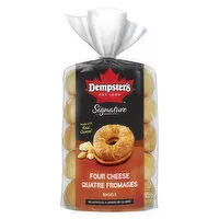 Dempster's - Four Cheese Bagels