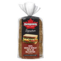 Dempster's - Signature 100% Whole Wheat Bread, 600 Gram