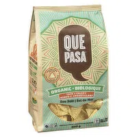 Que Pasa - Organic Tortilla Chips Sea Salt, 300 Gram