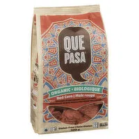 Que Pasa - Tortilla Red Corn Chips, 300 Gram