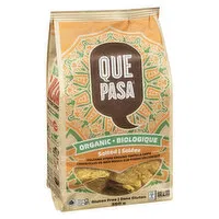 Que Pasa - Organic Tortilla Chips Salted, 350 Gram