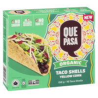 Que Pasa - Taco Shells Yellow Corn, 130 Gram