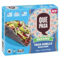 Que Pasa - Taco Shells Blue Corn, 130 Gram