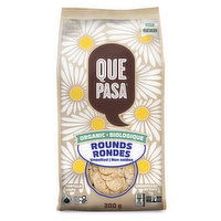 Que Pasa - Unsalted Round Chips Organic