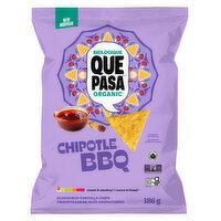 QUE PASA - Chipotle BBQ Tortilla Chips, 186 Gram