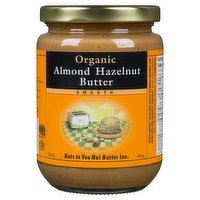 Nuts to You - Almond Hazelnut Butter Smooth Organic, 365 Gram