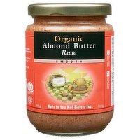 Nuts to You - Almond Butter Smooth Raw Organic, 365 Gram