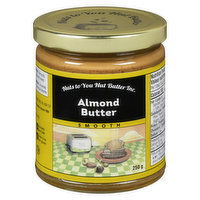 Nuts to You - Almond Butter - Smooth, 250 Gram