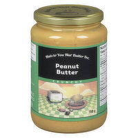 Nuts to You - Peanut Butter Crunchy, 750 Gram