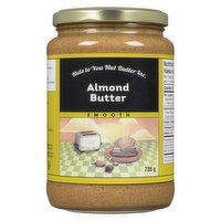 Nuts to You - Almond Butter Smooth, 735 Gram