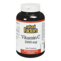 Natural Factors - Vitamin C 1000mg, 180 Each