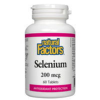 Natural Factors - Selenium 200MC, 90 Each