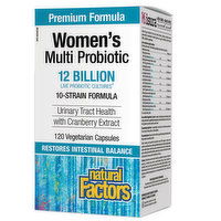 Natural Factors - Women's Multi Probiotic 12 Billion, 120 Each