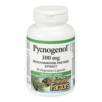 Natural Factors - Pycnogenol 100mg, 30 Each