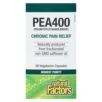 Natural Factors - PEA400 Palmitoylethanolamide, 90 Each