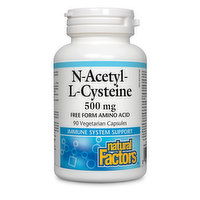 Natural Factors - N-Acetyl-L-Cysteine, 90 Each