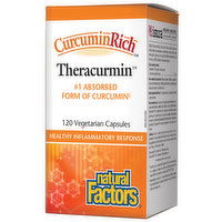 Natural Factors - CurcuminRich Theracurmin, 120 Each