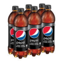 Pepsi - Max Zero Calorie Cola, 6 Each