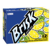 Lipton - Brisk Lemon Iced Tea, 355mL