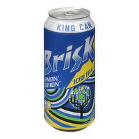 Lipton - Brisk Iced Tea Lemon, King Can, 473 Millilitre