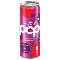 Bubly - Black Cherry Soda, Sleek Can, 355 Millilitre