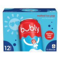 Bubly - Melted Ice Pop, 12 Each
