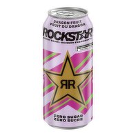 Rockstar - Zero Sugar Energy Drink - Dragon Fruit, 473 Millilitre