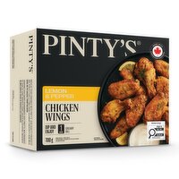 PINTY'S - Chicken Wings Lemon & Pepper, 700 Gram