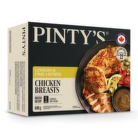 Pintys - Lemon Herb Chicken Breast, 600 Gram