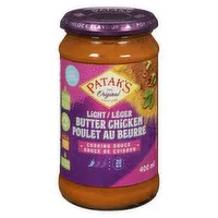 Patak's - Cooking Sauce - Light Butter Chicken, 400 Millilitre