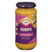 Patak's - Korma Cooking Sauce, 400 Millilitre