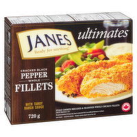 Janes - Ultimate Cracked Black Pepper Chicken Fillets, 720 Gram