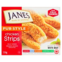 Janes - Pub Style Chicken Strips, 1.1 Kilogram