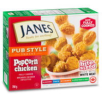 Janes - Pub Style Breaded Popcorn Chicken, 700 Gram