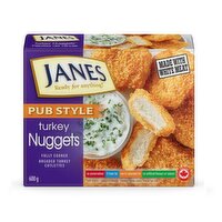 Janes - Pubstyle Turkey Nuggets, 600 Gram