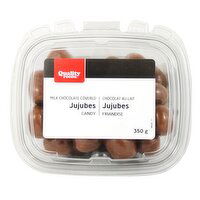 Quality Foods - Milk Chocolate Covered Jujubes, 350 Gram