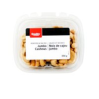 Quality Foods - Roasted Salted Jumbo Cashews, 250 Gram