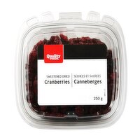 Quality Foods - Sweetened Dried Cranberries, 250 Gram