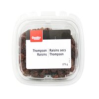 Quality Foods - Thompson Raisins, 275 Gram