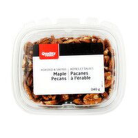 Quality Foods - Roasted Salted Maple Pecans, 240 Gram