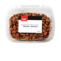 Quality Foods - Roasted and Salted Almonds, 450 Gram