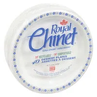 Royal Chinet - RYLCHN Dessert Plates 6.75 In, 40 Each