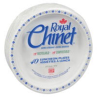 Royal Chinet - RYLCHN Lunch Plate, 40 Each