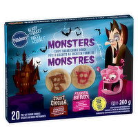 Pillsbury - Ready to Bake Monsters Sugar Cookies, 260 Gram