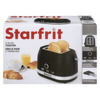 Starfrit - 2 Slice Toaster - Black, 1 Each