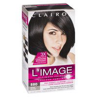 Clairol - L'image Ultimate Color - 880 Soft Black, 1 Each