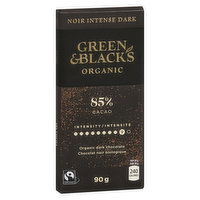 GREEN & BLACK'S - Organic Dark Chocolate - 85%  Cocoa