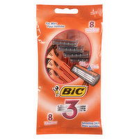 Bic - Disposable Razor for Men, 8 Each