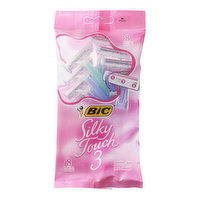 Bic - Silky Touch 3 Razors, 8 Each