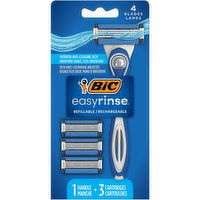 Bic - Shaver Easyrinse Hybrid Men, 3 Each